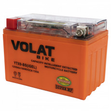 Аккумулятор для мототехники VOLAT iGEL 9Ач 135А прям. пол. 150x87x107 (YTX9-BS, YTX9, СТ 1209)