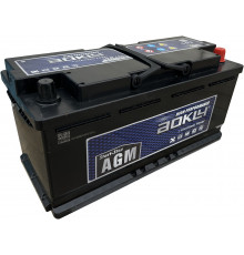 Автомобильный аккумулятор Aokly AGM 6CT-105.0 L6 105 А/ч 890А обр. пол. 393x175x190
