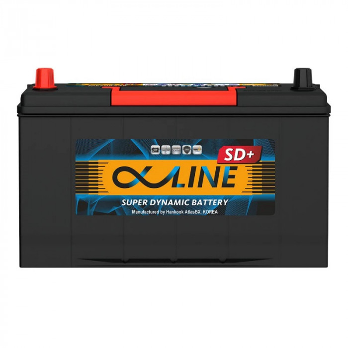 Аккумулятор AlphaLINE SD+ plus 125D33R 115L прям. пол. 900А 324x172x204