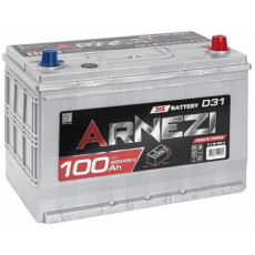 Автомобильный аккумулятор Arnezi JIS SMF 100R+ D31L EN 820А  обр. пол. 306x173x220
