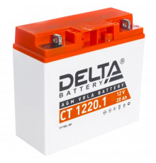 Аккумулятор Мото DELTA CT 1220.1 20Ач обр. пол. 181x77x167 (YT19BL-BS)