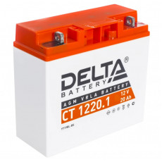 Аккумулятор Мото DELTA CT 1220.1 20Ач обр. пол. 181x77x167 (YT19BL-BS)