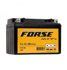 Аккумулятор FORSE MOTO AGM 9Ач 200A 151x71x107 (YTX9-BS, FTX9-BS)