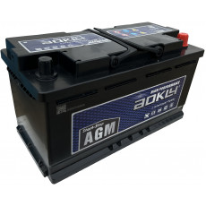 Автомобильный аккумулятор Aokly AGM 6CT-95.0 L5 95 А/ч 830А обр. пол. 353x175x190