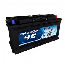 Аккумуляторная батарея Эконом Че 90R обр. пол. 690A 353x175x190