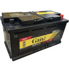 Автомобильный аккумулятор GANZ PRO-Line AGM 95R+ L5 EN 850А обр. пол. 353x175x190