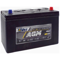 Автомобильный аккумулятор Vst AGM 105D31L 85R+ 800А обр. пол. 306x173x220