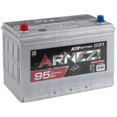 Автомобильный аккумулятор Arnezi JIS SMF 95L+ D31R EN 800А пр. пол. 306x173x220
