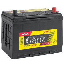 Автомобильный аккумулятор GANZ PRO-Line JIS 75R+ D26 EN 700А обр. пол. 260x173x220
