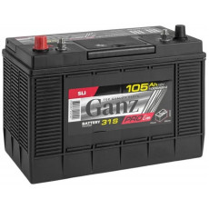 Автомобильный аккумулятор GANZ PRO-Line DIN 105L+ 31S EN 1000А Уни. пол. 330x173x240
