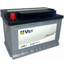 Автомобильный аккумулятор Vst Standart L3 74L 680А пр. пол. 278x175x190