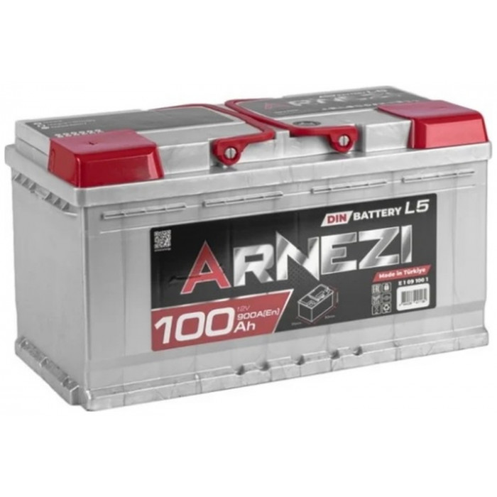 Автомобильный аккумулятор Arnezi DIN SMF 100L+ L5 EN 900А пр. пол. 353x175x190