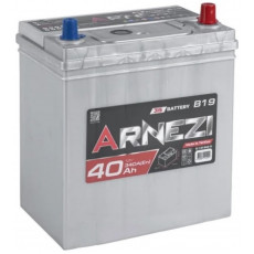 Автомобильный аккумулятор Arnezi JIS SMF 40R+ NS40 B19L EN 340А  обр. пол. 187x127x220