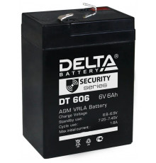 Аккумулятор Delta DT 606 1,8А 6Ач 70x47x107