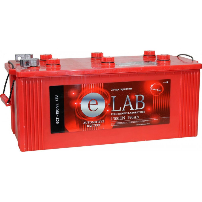 Аккумулятор E-LAB 190 евро обр. пол. 1300A 513х220х200