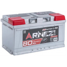 Автомобильный аккумулятор Arnezi DIN SMF 80R+ LB4 EN 760А обр. пол. 315x175x175
