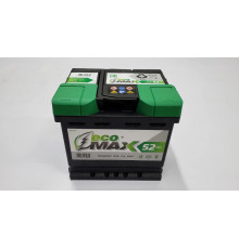 Аккумулятор ECOMAX 52R обр. пол. 470A 207x175x190