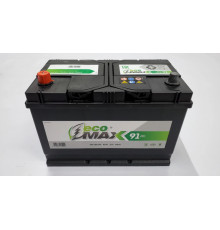 Аккумулятор ECOMAX Asia 91L прям. пол. 740A 306x173x220