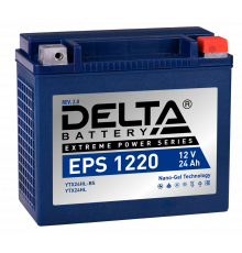 Аккумулятор DELTA EPS 1220 20Ач 340А обр. пол. 205x87x162 (Y50-N18L-A3, YTX24HL-BS, YTX24HL)