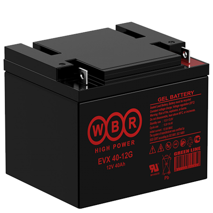 Аккумулятор WBR EVX40-12G