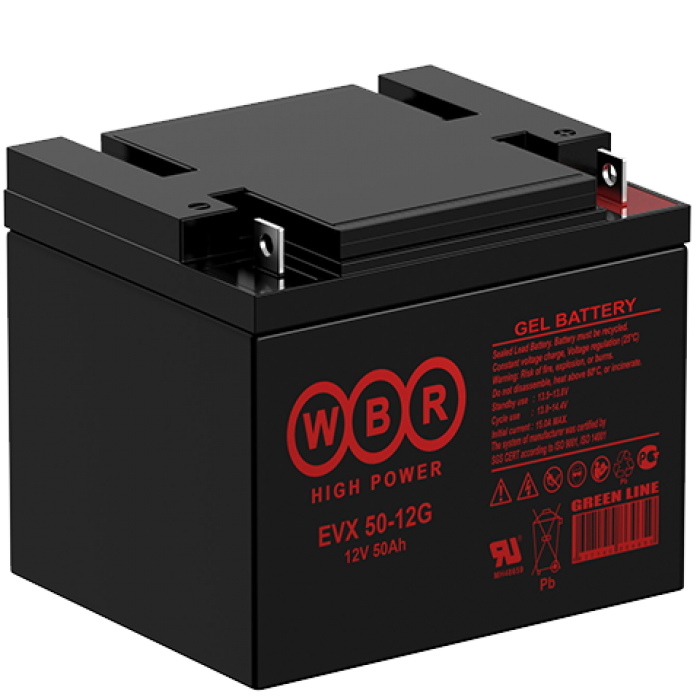 Аккумулятор WBR EVX50-12G