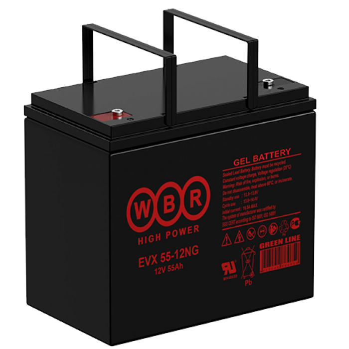 Аккумулятор WBR EVX55-12NG