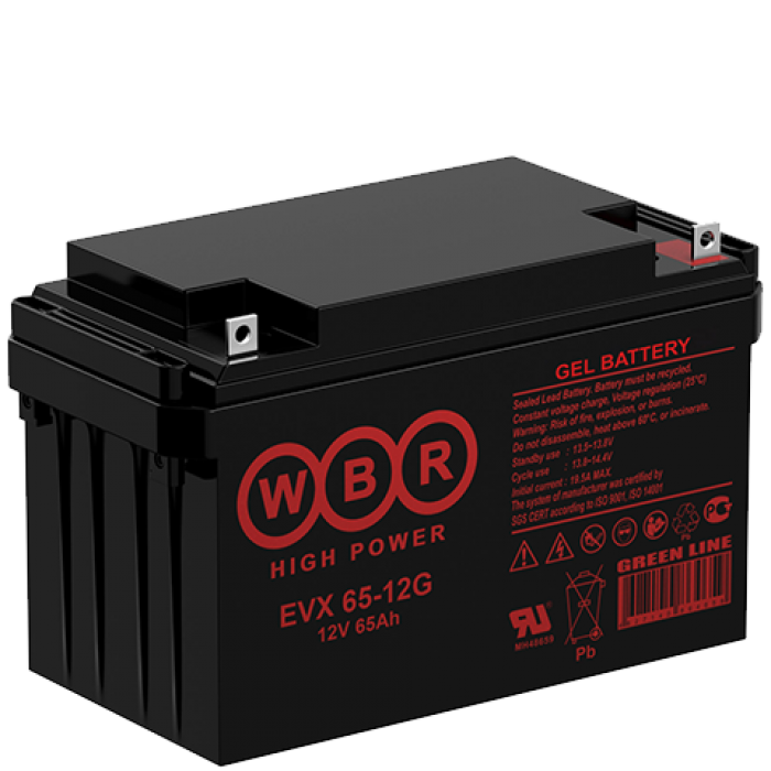 Аккумулятор WBR EVX65-12G
