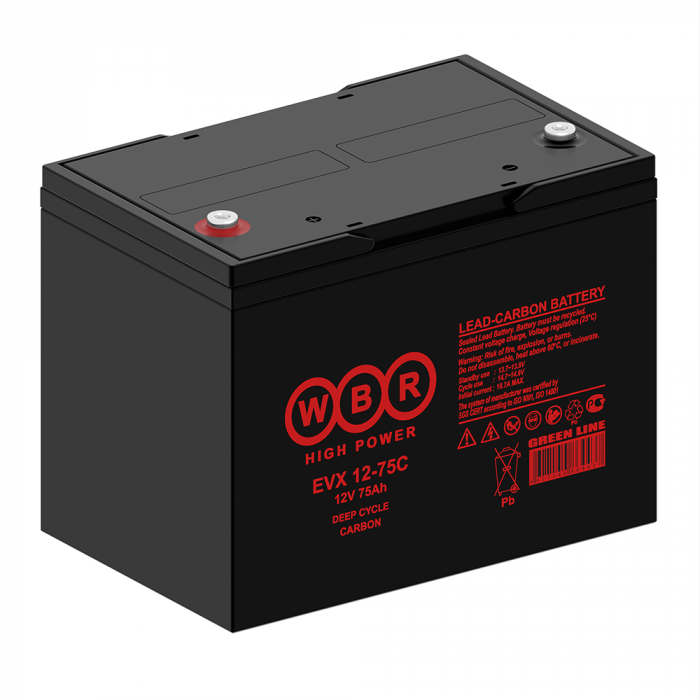 Аккумулятор WBR EVX12-75C