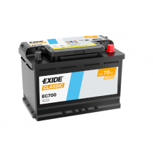 Аккумулятор EXIDE Classic EC700 70R обр. пол. 740A 278x175x190