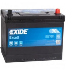 Аккумулятор EXIDE Excell D26 70R обр. пол. 540A 260x172x220