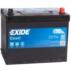 Аккумулятор EXIDE Excell D26 70R обр. пол. 540A 260x172x220