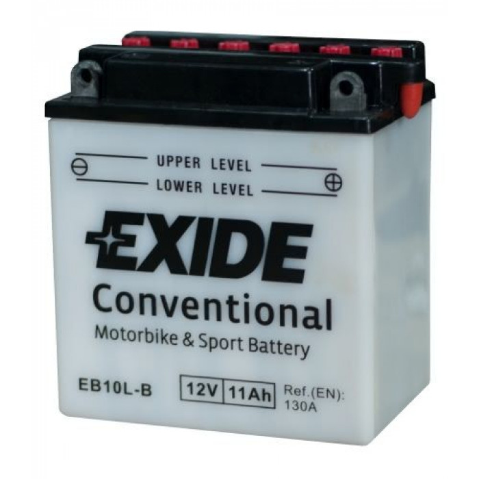 Аккумулятор EXIDE CONVENTIONAL EB10L-B 11Ач 130A обр. пол. 135x90x145