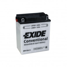 Аккумулятор EXIDE CONVENTIONAL EB12A-A 12Ач 165A прям. пол. 134x80x160