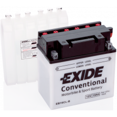 Аккумулятор EXIDE CONVENTIONAL EB16CL-B 19Ач 190A обр. пол. 175x100x175