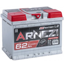 Автомобильный аккумулятор Arnezi DIN SMF 62L+ L2 EN 610А пр. пол. 242x175x190