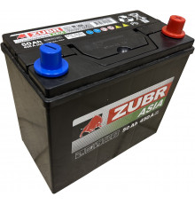 Автомобильный аккумулятор Zubr Ultra Asia 65B24L 50R+ 450А обр. пол. 238x128x220