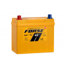 Аккумулятор FORSE 60В24R 45L прям. пол. тонкие клеммы 420A 240x125x220