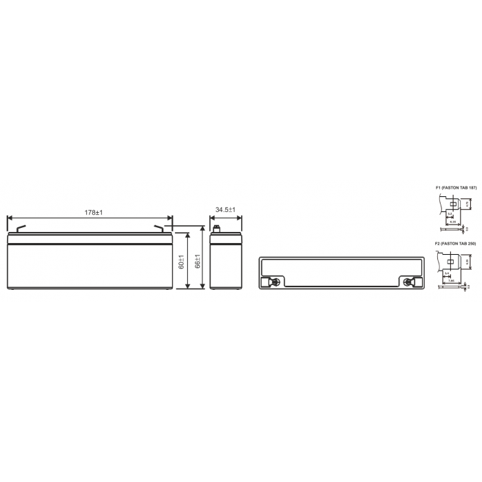 Аккумулятор WBR GP1222