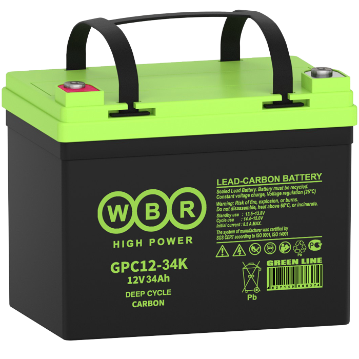 Аккумулятор WBR GPC12-34K