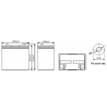Аккумулятор WBR GPL 12520