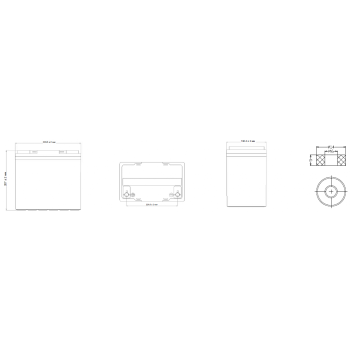 Аккумулятор WBR GPLi24-30