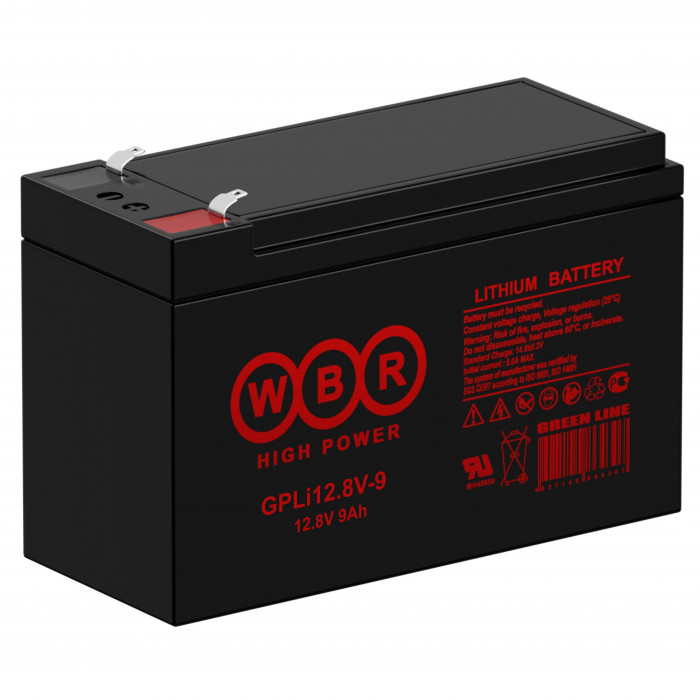 Аккумулятор WBR GPLi12.8V-9