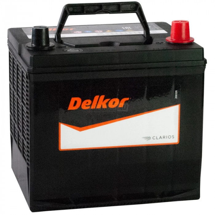 Аккумулятор DELKOR (26-550) 60R обр. пол. 550А 206x173x190 (Американский корпус)