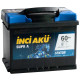 Аккумулятор INCI AKU Supr A 60R обр. пол. 540A 242x175x190