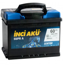 Аккумулятор INCI AKU Supr A 60L прям. пол. 540A 242x175x190