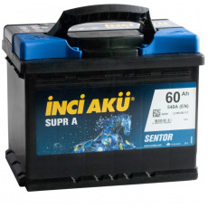 Аккумулятор INCI AKU Supr A 60L прям. пол. 540A 242x175x190