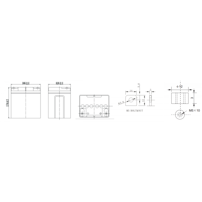 Аккумулятор WBR HTL12-24H