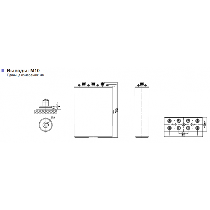 Аккумулятор Leoch 24 OPzS3000
