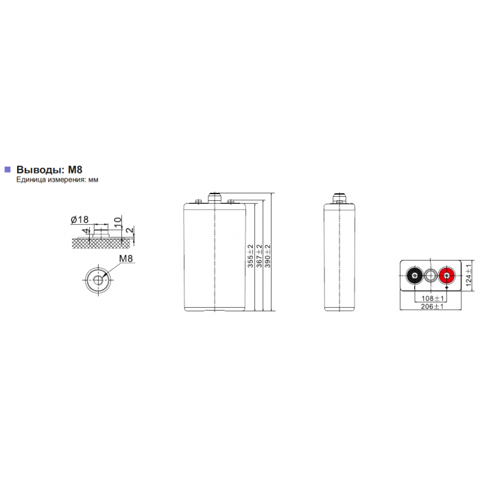 Аккумулятор Leoch 5OPzV250