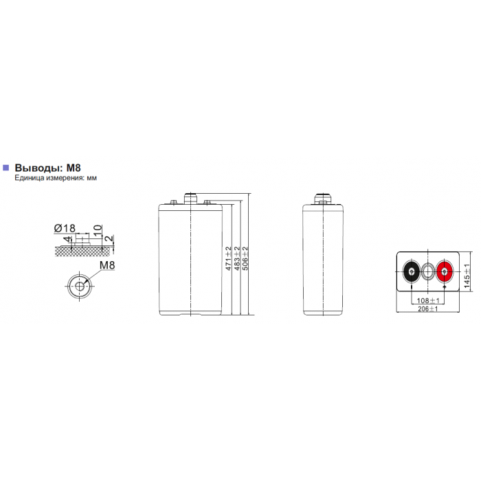 Аккумулятор Leoch 6OPzV420